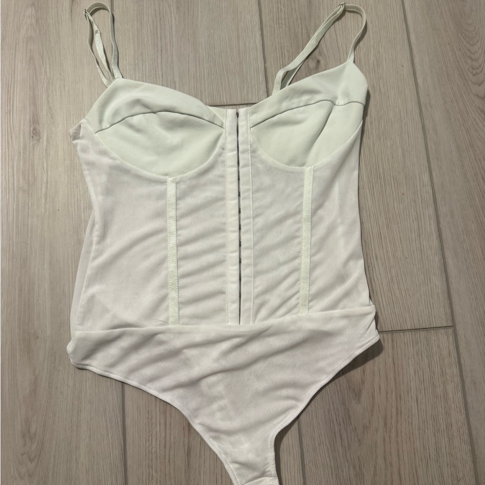 FP Movement by Free People White Shapewear Bodysuit